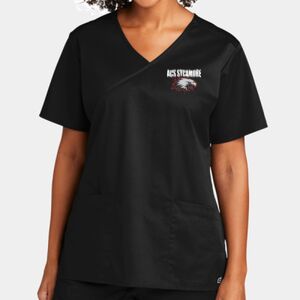 Women's WorkFlex ™ Mock Wrap Top Thumbnail