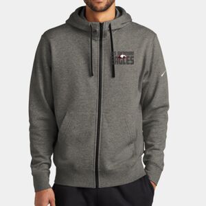 Club Fleece Sleeve Swoosh Full Zip Hoodie Thumbnail